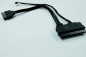 7+15 Pin Power+Data to Sata Data+5 Pin Power Kablo thumbnail 2