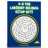 4-6 YAŞ Labirent Bulmaca Kitap Seti (3 Kitap) thumbnail 1