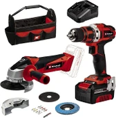 Einhell TE-TK 18/2 Li Kit (CD+AG) Akülü Kombo Set thumbnail 1