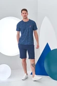 Pjs 24316 Erkek Şort Pijama Takım thumbnail 2