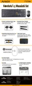 A4 TECH KR-9276 Q USB STANDART KLAVYE+OPTİK MOUSE thumbnail 3