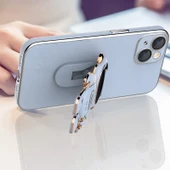 Gpack Universal Her Modelle Uyumlu Standlı Astronot Ring thumbnail 3