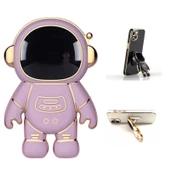 Gpack Universal Her Modelle Uyumlu Standlı Astronot Ring thumbnail 5