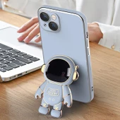 Gpack Universal Her Modelle Uyumlu Standlı Astronot Ring thumbnail 4