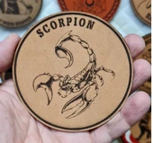 Akrep Deri PEÇ - Arma - Scorpion Leather Patch thumbnail 2