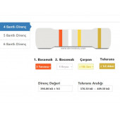 OEM 390 Kr (Kiloohm) Direnç 1 Watt (5 Adet) thumbnail 1