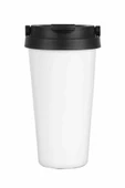 Beyaz Kaliteli Çift Katman Paslanmaz Çelik 500 ml Termos Bardak thumbnail 1