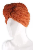 Mikrofiber Düğmeli Saç Kurulama Havlu Bone thumbnail 12