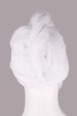 Mikrofiber Düğmeli Saç Kurulama Havlu Bone thumbnail 6