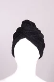 Mikrofiber Düğmeli Saç Kurulama Havlu Bone thumbnail 2