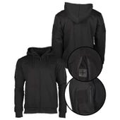 STURM TACTICAL HOODIE SIYAH POLAR thumbnail 3
