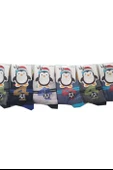 Lababy Renkli Desenli Pamuklu Erkek Bebek/Çocuk Çorabı 12li Paket thumbnail 2