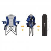 KingCamp DELUXE SANDALYE (MAVI/GRI) thumbnail 10