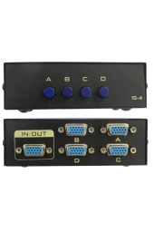 Alfais AL4841 4 Port VGA Switch 1920x1440 thumbnail 2