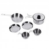 KingCamp BACKPACKER III SILVER YEMEK SET (2 KISI) thumbnail 1