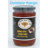 ÇÖREK OTU ÇİÇEK BALI 920 GR / UŞAK BAL EVİ thumbnail 1