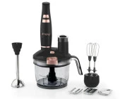 KING KKB976 HILDE KOMPLE BLENDER SET SİYAH thumbnail 1