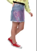 Markapia Pink Punk Mini Jean Etek thumbnail 3