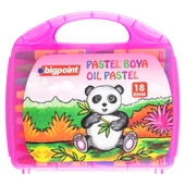 Bigpoint Pastel Boya 18 Renk - Pembe Çantalı thumbnail 1