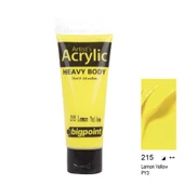 Bigpoint Akrilik Boya 75 ml Lemon Yellow 215 thumbnail 1