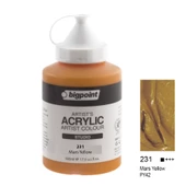 Bigpoint Akrilik Boya 500 ml Mars Yellow 231 thumbnail 1