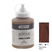 Bigpoint Akrilik Boya 500 ml Red Ochre 681 thumbnail 1