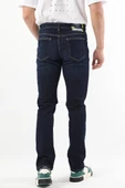 Erkek Regular Fit Jean Pantolon Lacivert thumbnail 7