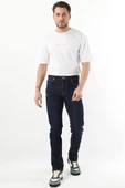 Erkek Regular Fit Jean Pantolon Lacivert thumbnail 2