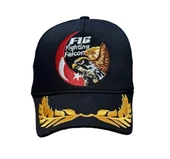 F16 FIGHTING FALCON SİYAH DEFNE DALI İŞLEMELİ NO:2 thumbnail 2