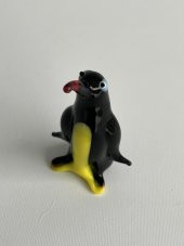 El Yapımı Murano Cam Penguen Biblo A10 thumbnail 5
