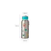 MEPAL İNSULATED BOTTLE FLİP-UP CAMPUS 350 ML - PİNK thumbnail 6