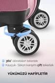 Polo&Sky Elmas Model Gül Kurusu Renk Orta Boy Valiz thumbnail 5
