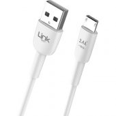 LinkTech LİNKTECHK600 Safe Micro USB Pd 2.4A Şarj Kablosu thumbnail 1
