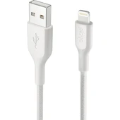 Belkin Örgülü Lightning kablosu 1m Beyaz thumbnail 9