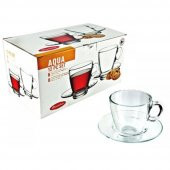 Paşabahçe 95040 Aqua Çay Fincan Takımı thumbnail 1