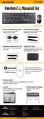 A4 TECH KR-9276 Q USB STANDART KLAVYE+OPTİK MOUSE thumbnail 3