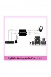 Dijital - Analog Ses Çevirici Toslink thumbnail 2