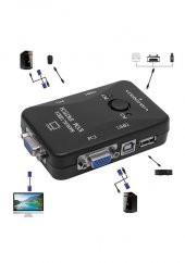 2 Port Usb Kvm Switch 2 Pc Kasa Tek Kontrol thumbnail 2
