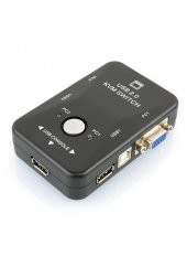 2 Port Usb Kvm Switch 2 Pc Kasa Tek Kontrol thumbnail 3