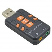 Kuvars Usb Ses Kartı 8.1 3D Virtual Sound Card thumbnail 3