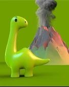 Metalmorphose Dino Anahtarlık thumbnail 7