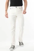 Erkek Jean Pantolon Ekru thumbnail 6