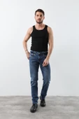Erkek Jean Pantolon Mavi thumbnail 3