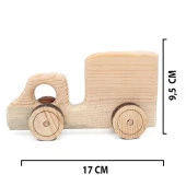 Ahşap Oyuncak Tekerlekli Araba Model-3 thumbnail 3