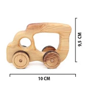 Ahşap Oyuncak Tekerlekli Araba Model-4 thumbnail 3