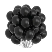 GEMAR BANI BALON 10'' 26CM  SIYAH 100 LU thumbnail 2