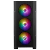 MSI MAG FORGE M100A 4x120mm ARGB mATX GAMING KASA thumbnail 2