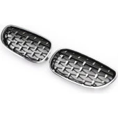Karva Bmw 5 Serisi 2004-2009 E60 Böbrek Panjur thumbnail 2