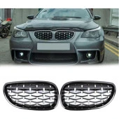 Karva Bmw 5 Serisi 2004-2009 E60 Böbrek Panjur thumbnail 4