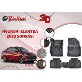 Leonpart Hyundai Elantra 2020+ 3D Paspas thumbnail 2